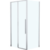 Душевой уголок RGW Stilvoll SV-12+80 см (118,5-120)x80x195 профиль хром, стекло прозрачное