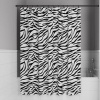 Штора для ванной IDDIS Base BB03P18i11 180х200, черно-белая