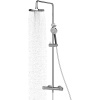 Душевая стойка Kludi Logo Dual Shower System 6809405-00 с термостатом, хром