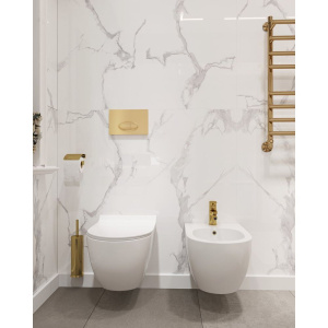 Комплект Биде Seramiksan Hill A037021H + Инсталляция STWORKI 540201