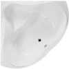 Акриловая ванна Vagnerplast Iris 145x145 см, угловая, с каркасом, четверть круга