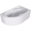 Акриловая ванна 1MarKa Diana R 170x105 см, угловая, с каркасом, асимметричная