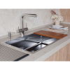 Смеситель для кухни Omoikiri Takamatsu-S BN нержавеющая сталь