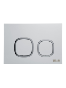 Инсталляция для напольного унитаза Белая кнопка WeltWasser AMBERG 404 + WT (10000009857)