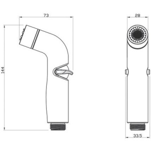 Гигиенический душ IDDIS 040SC2Fi20