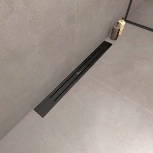 Душевой трап (лоток) Boheme Premium Trendy 80 см, черный