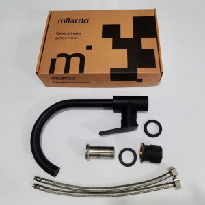 Смеситель для кухни Milardo Meal M01BLJ0M05 черный