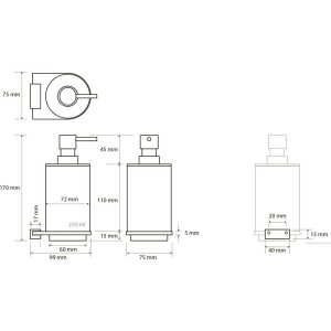 Дозатор Bemeta Galla 108109010
