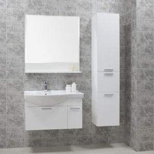 Шкаф-пенал AQUATON Инди с бельевой корзиной