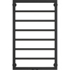 Полотенцесушитель водяной Сунержа Канцлер 80x50, черный матовый