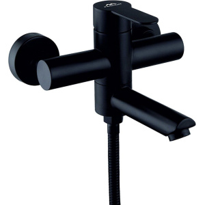 Купить Смеситель для ванны с душем Fashun A53001-7 черный в Москве с доставкой Смеситель для ванны с душем Fashun A53001-7 черный