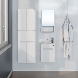 Купить Мебель для ванной комнаты СаНта Лондон 40 подвесная в Москве с доставкой Мебель для ванной комнаты СаНта Лондон 40 подвесная