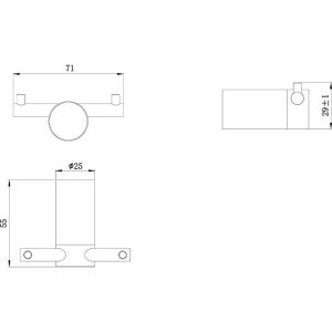 Купить Крючок Raiber Graceful RPG-80005 матовое золото в Москве с доставкой Крючок Raiber Graceful RPG-80005 матовое золото