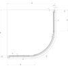 Душевой уголок Ravak Pivot PSKK3-100 Transparent, профиль хром