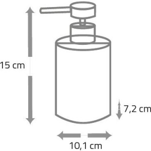 Дозатор Ridder Crimp 2013517 серый