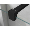 Душевая перегородка Ambassador Walk-in 15031236 90x200 см, профиль черный