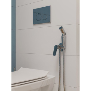 Гигиенический душ Cersanit Flavis 64104 С ВНУТРЕННЕЙ ЧАСТЬЮ, хром