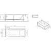 Акриловая ванна AM.PM Spirit V2.0 170x70 см, с каркасом