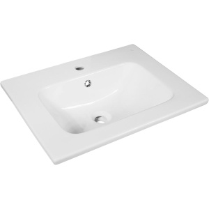 Купить Тумба с раковиной Lemark Miano 60 белая глянцевая, раковина Эйфория в Москве с доставкой Тумба с раковиной Lemark Miano 60 белая глянцевая, раковина Эйфория