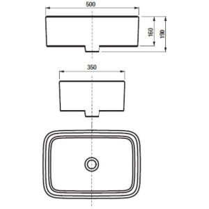 Раковина Roca Mila 732700B000