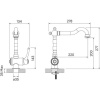 Смеситель для кухни IDDIS Oldie OLDYGL0i05