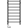 Полотенцесушитель электрический Laris Феличия ЧКЧ П8 400/800 черный, R