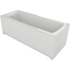 Акриловая ванна Акватек Либра New LIB170N-0000004 170x70 см, с каркасом, с экраном, со сливом-переливом, слив слева