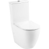 Унитаз-компакт BelBagno Sfera-r BB2141CPR безободковый, крышка BB2031SC с микролифтом, бачок BB2141T