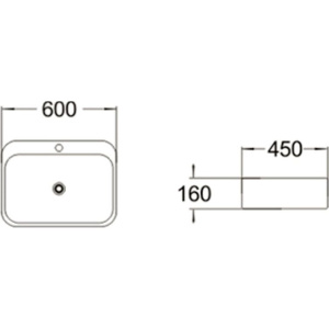 Раковина SantiLine SL-2108