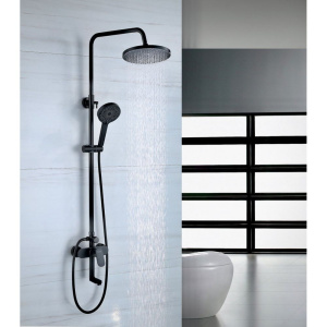 Душевая стойка BOND Circle B01-9188 черная