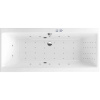 Акриловая ванна Excellent Pryzmat Slim Pryzmat Slim WAEX.PRY16S.NANO 160x75 см, с гидромассажем, со сливом-переливом 160x75