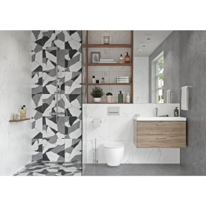 Тумба с раковиной Cersanit Lara 60, орех