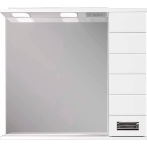 Купить Зеркало Домино Cube R 65 с подсветкой в Москве с доставкой Зеркало Домино Cube R 65 с подсветкой