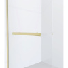 Душевая перегородка Niagara Nova NG-641-11 GOLD 110x195 профиль золото, стекло прозрачное