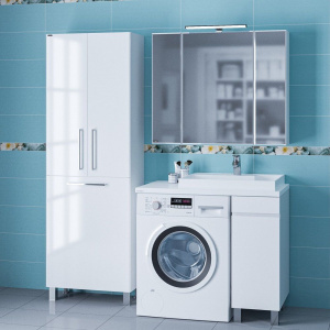 Мебель для ванной СаНта Марс 29 R напольная, 1 дверца, белая