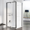 Боковая стенка Ravak Ravak Pivot PPS-100 90GA0300Z1 100х190 профиль черный/стекло Transparent