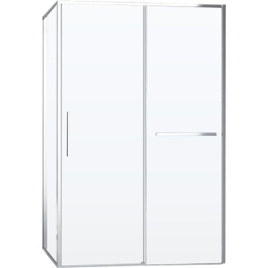 Купить Душевой уголок Vincea Slim Soft VSR-1SS1010CL 100x100, профиль хром, стекло прозрачное в Москве с доставкой Душевой уголок Vincea Slim Soft VSR-1SS1010CL 100x100, профиль хром, стекло прозрачное