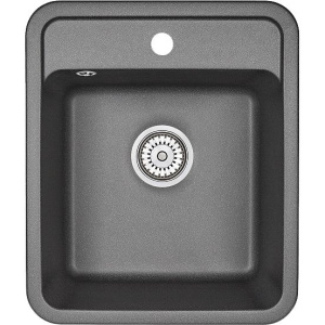 Купить Комплект Мойка кухонная Granula Standart 4202, черный + Смеситель 2305, черный в Москве с доставкой Комплект Мойка кухонная Granula Standart 4202, черный + Смеситель 2305, черный