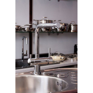 Смеситель для кухни Omoikiri Nagano C хром