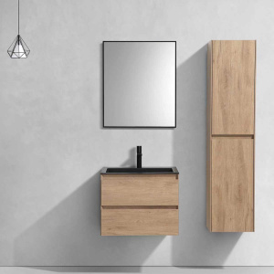 Мебель для ванной Vincea Luka 60 2 ящика, натуральный дуб