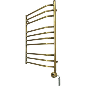Полотенцесушитель электрический Domoterm Лаура П10 50x80, античная бронза, R