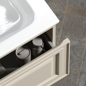 Мебель для ванной Sancos Very 80 beige soft