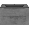 Тумба с раковиной Vincea Mia 75 бетон