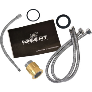 Смеситель для кухни Wisent W4333-3-22 черный