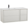 Тумба с раковиной Cezares Bellagio 106 L bianco opaco
