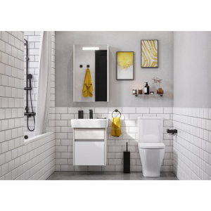 Зеркало-шкаф AQUATON Верди PRO 50 ясень фабрик