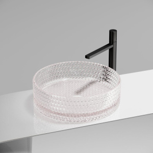 Купить Раковина Ceramicanova Cristal CN6061 розовая в Москве с доставкой Раковина Ceramicanova Cristal CN6061 розовая