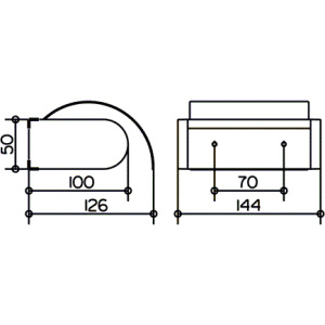 Держатель для туалетной бумаги Keuco Edition 300 30060010000 хром
