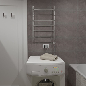 Полотенцесушитель электрический Маргроид Вид 8 08-8050-257R 80x50 R