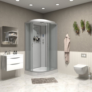 Душевая кабина Niagara Classic NG-3312-14RP 120х80 см, с пультом управления и FM-радио